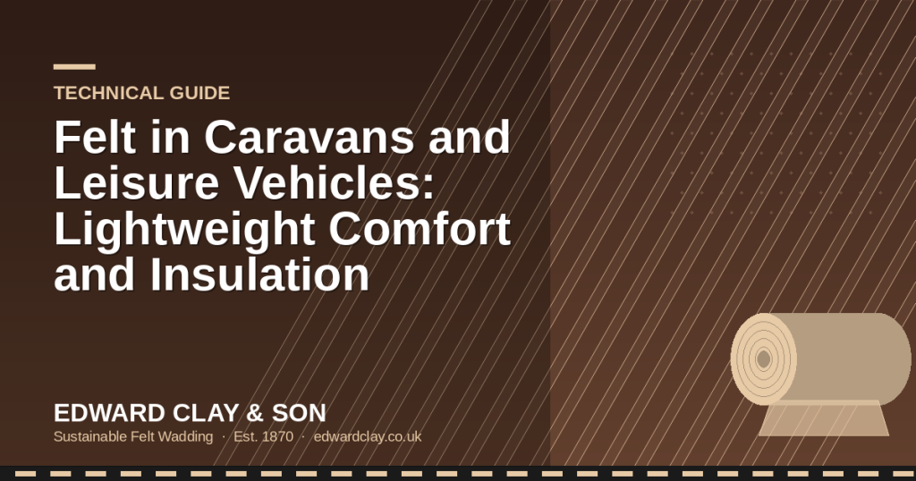 Felt in Caravans and Leisure Vehicles: Lightweight Comfort and Insulation