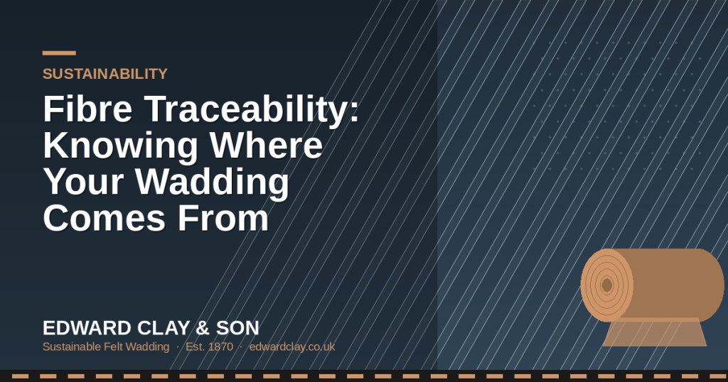 Fibre Traceability: Knowing Where Your Wadding Comes From