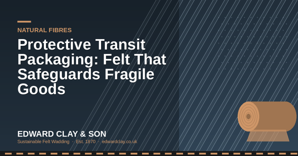 Protective Transit Packaging: Felt That Safeguards Fragile Goods